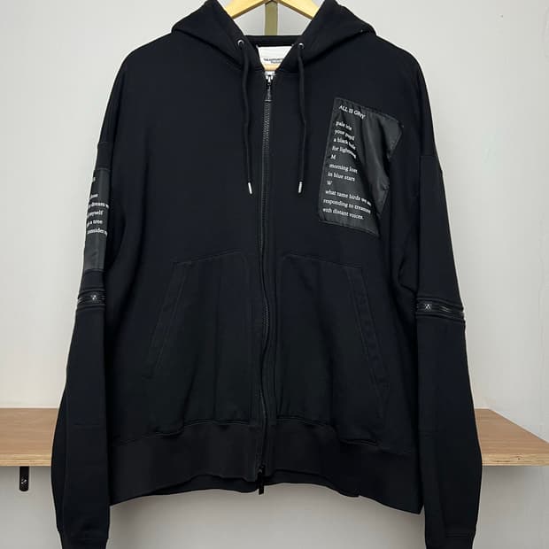 타카히로미야시타 솔로이스트 19FW 오버사이즈 zip 후디