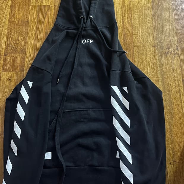 오프화이트 후드티