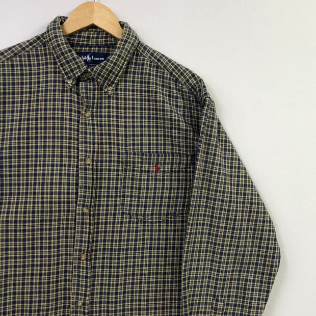 XL 폴로 체크 남방