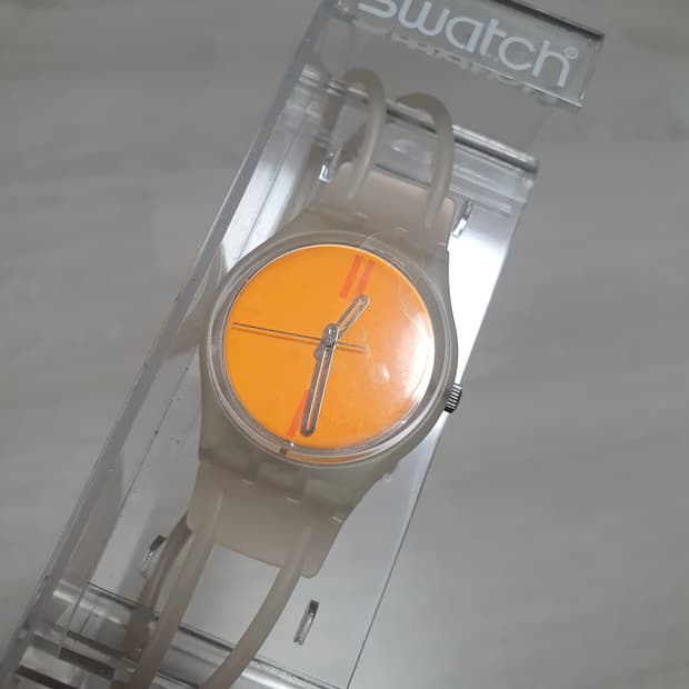 스와치 손목시계 Hold me GK341 vintage