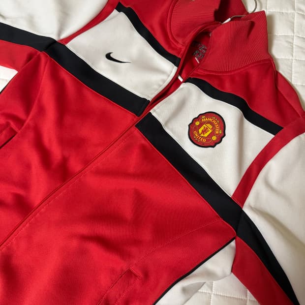 나이키 빈티지 맨유 트랙탑 m