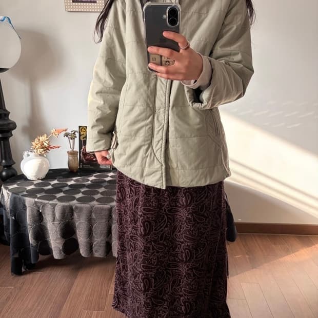 택포) 45rpm padded coat jacket