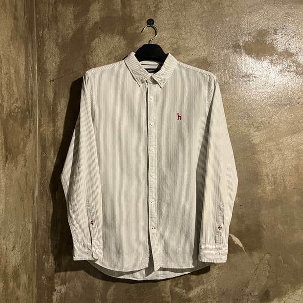 헤지스 스트라이프 셔츠