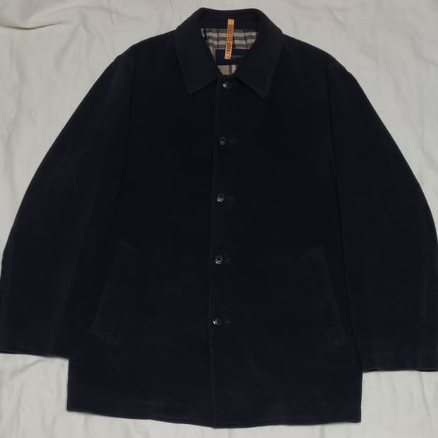 일본 빈티지 버버리 울자켓 M