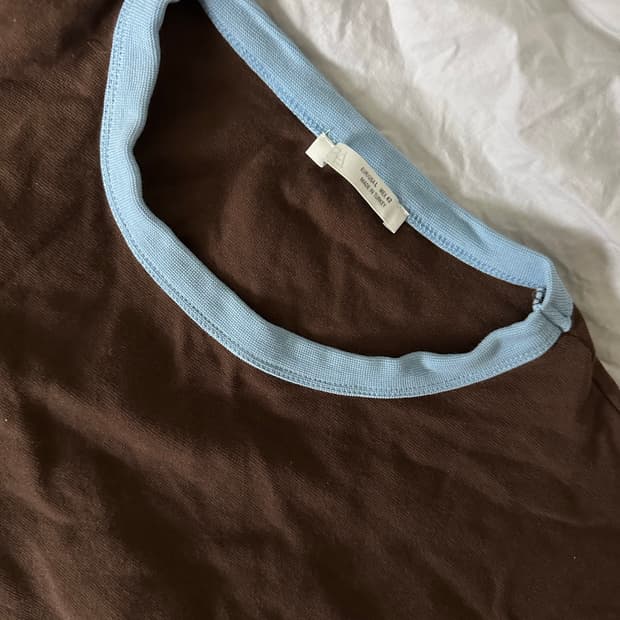 자라 링거티 브라운 L 사이즈