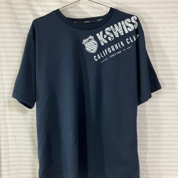 빈티지 네이비 케이스위스 기능 반팔 1022 y2k 스트릿 갸루 펑키 일