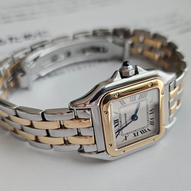 까르띠에 팬더 스몰 18k콤비