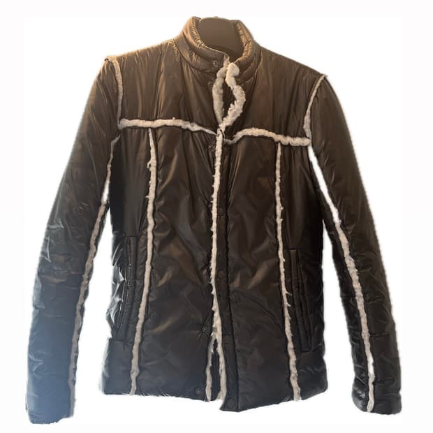 martin margiela 퍼 시어링 패딩 자켓