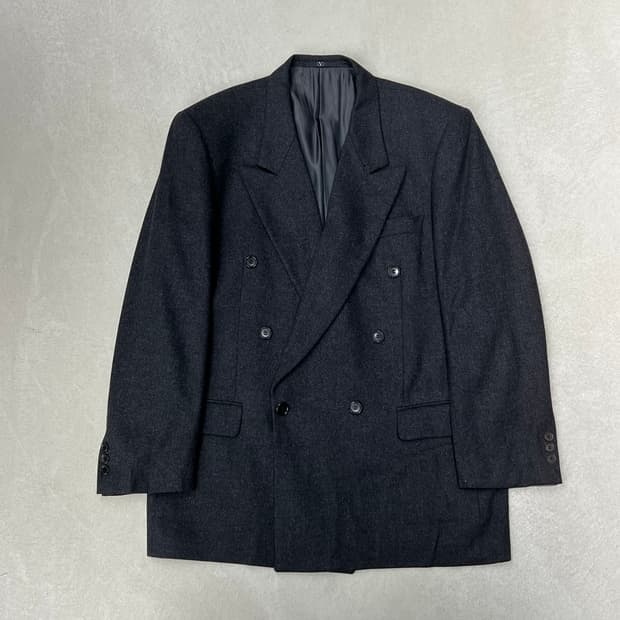 발렌티노 울 더블 블레이저 s09108