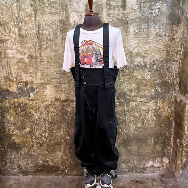 요지야마모토 오버롤 팬츠