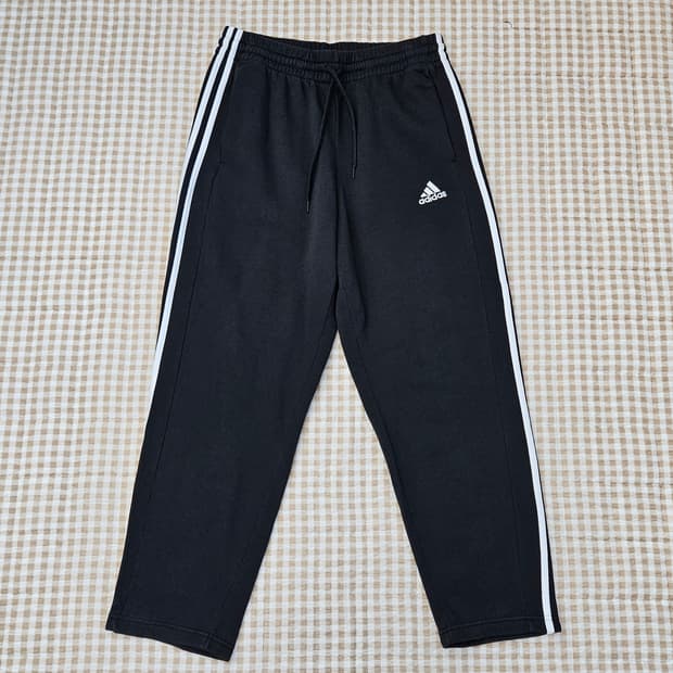 아디다스 기모 밴딩 트레이닝 팬츠 남자32~33