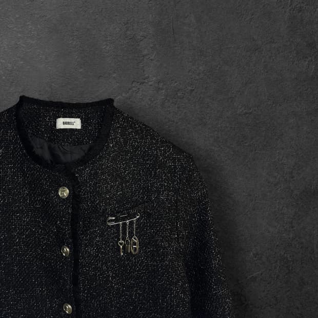 Shadow Texture TWEED 자켓