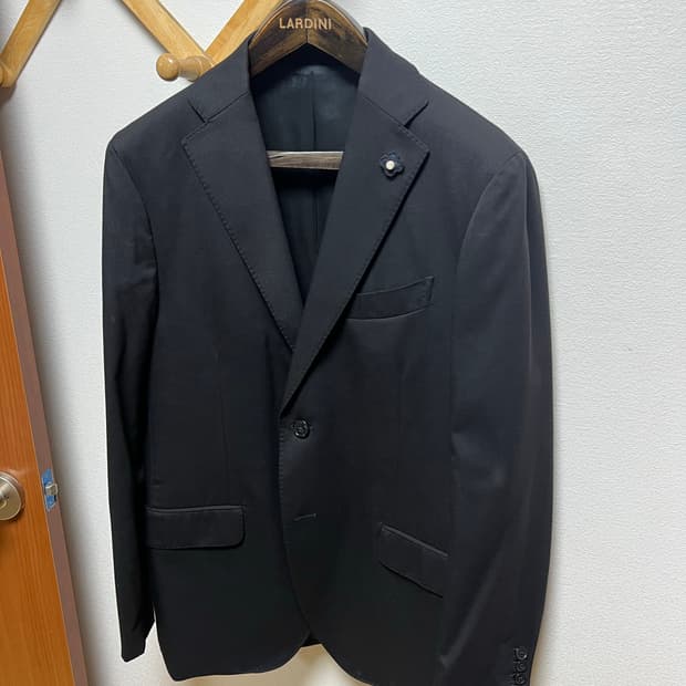 라르디니 FW 블랙 수트 셋업 48 사이즈