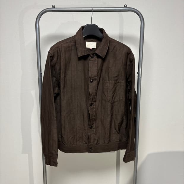 M) 요코 사카모토 25ss 카키시부 워크 블루종