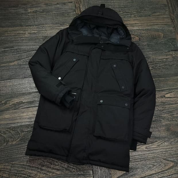 [노비스] 매장판 야테시 야상 패딩 블랙 P01281