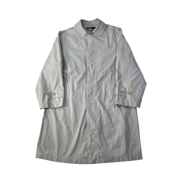 100 폴로 랄프로렌 싱글 트렌치 코트