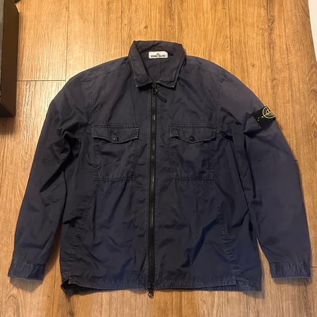 스톤아일랜드 올드이펙트 오버셔츠 XL