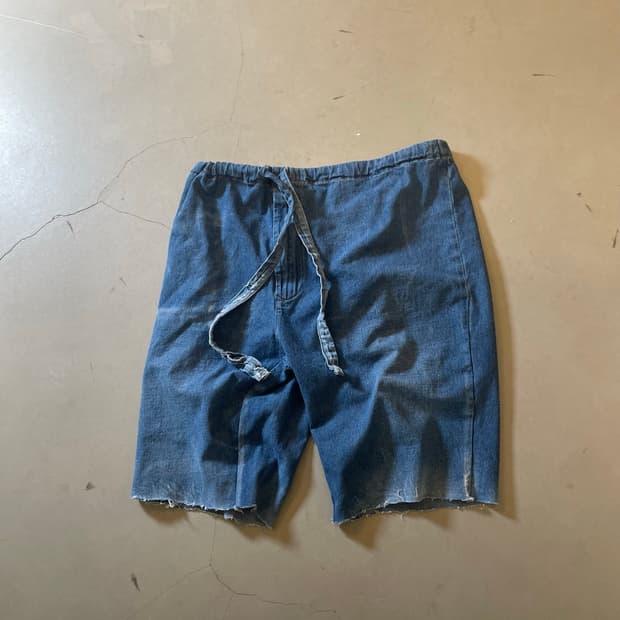 KZ ATELIER Denim Easy Shorts