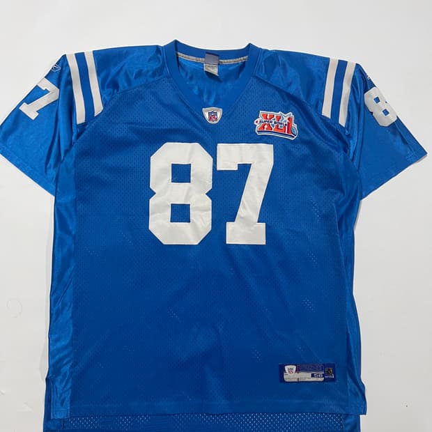 NFL 엔에프엘 WATNE 블루 하키져지(L)