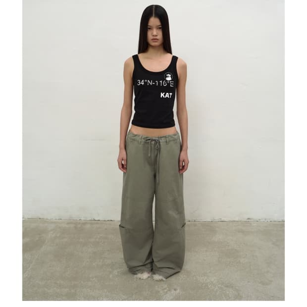 LCDC 엘씨디씨티엠 워시드스트링 팬츠 S