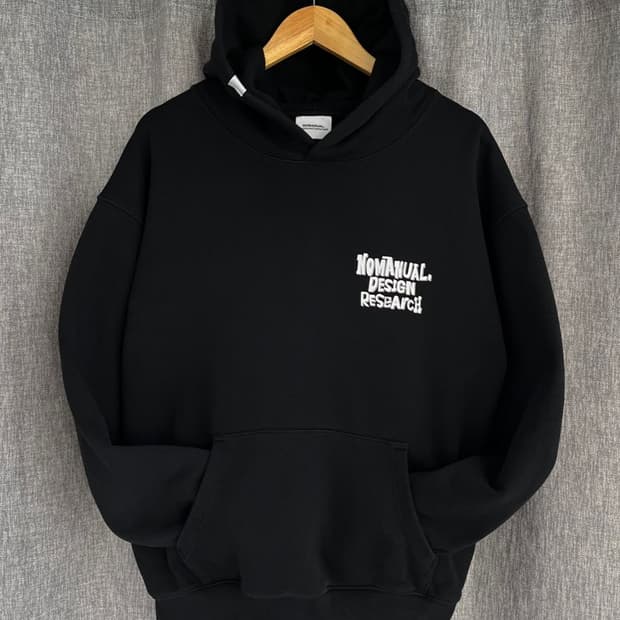 노매뉴얼 후드 티셔츠/#3387