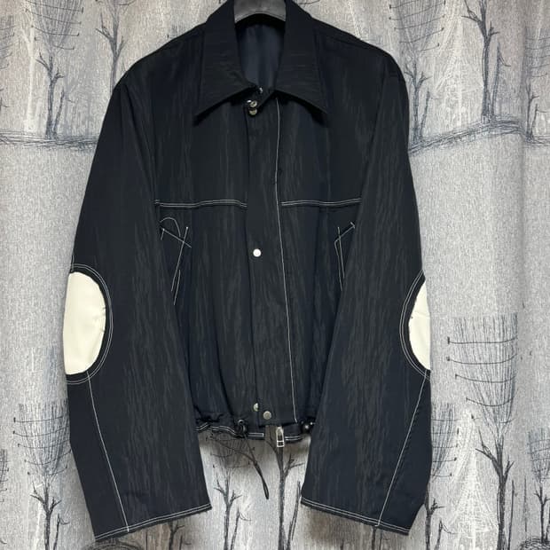 타이핑미스테이크 엘보패치 블루종 네이비 M 판매