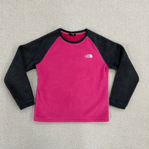 [140] 노스페이스 키즈 플리스 스웻셔츠 맨투맨 0107M1