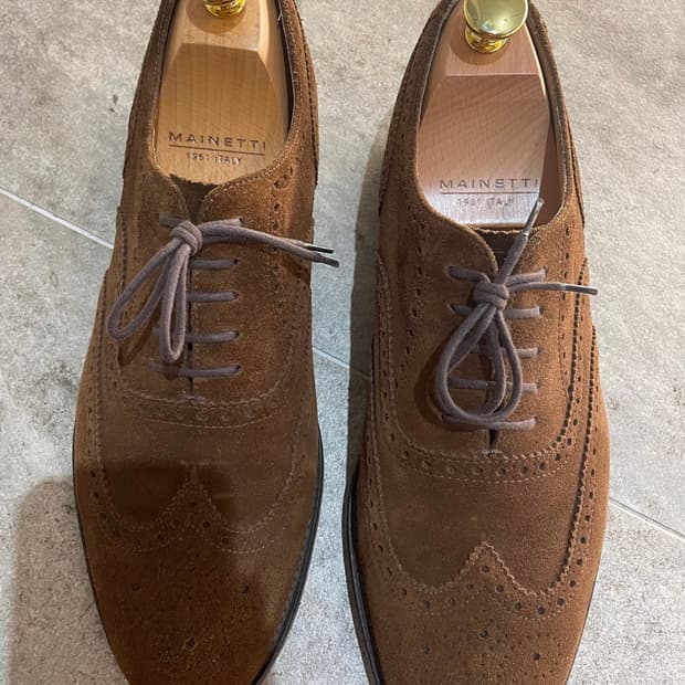 로크 스웨이드 윙팁 uk8