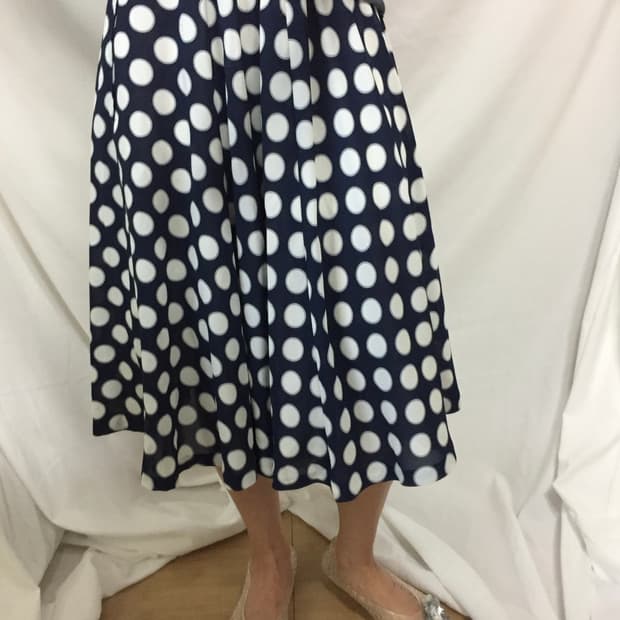 도트 스커트
