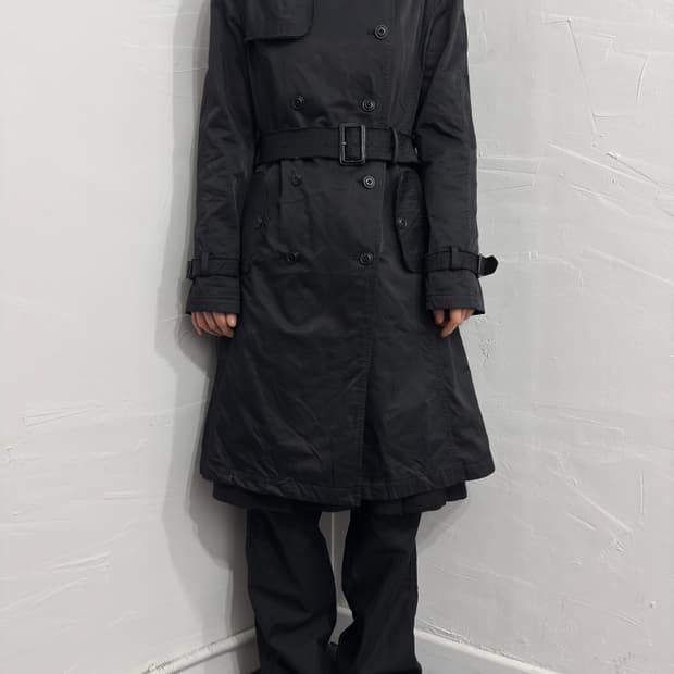 io black trench coat