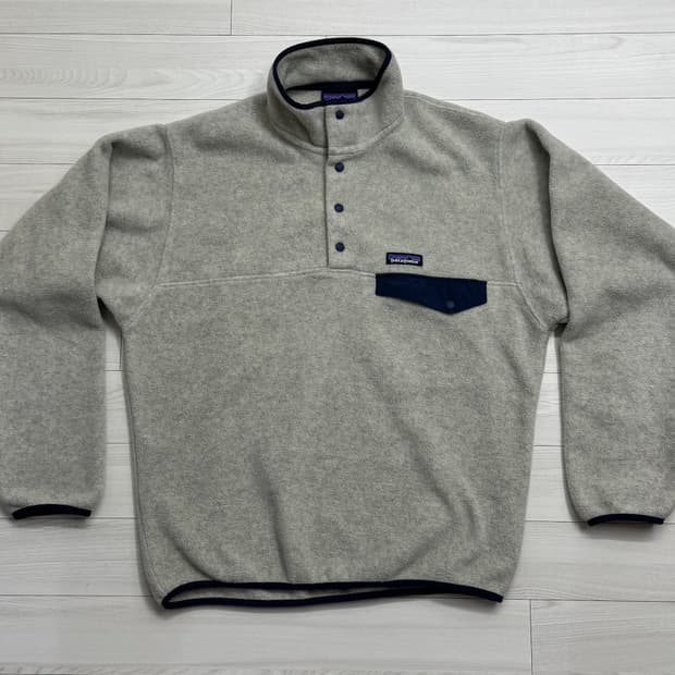 파타고니아 신칠라 플리스 풀오버 오트밀 S