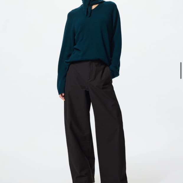 유니클로 저지배럴팬츠