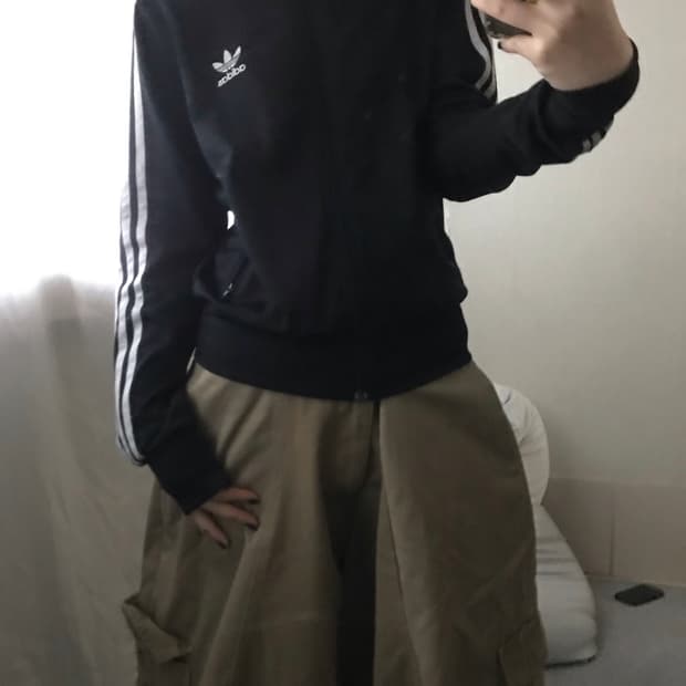 아디다스 블랙 실버 딱붙핏 져지