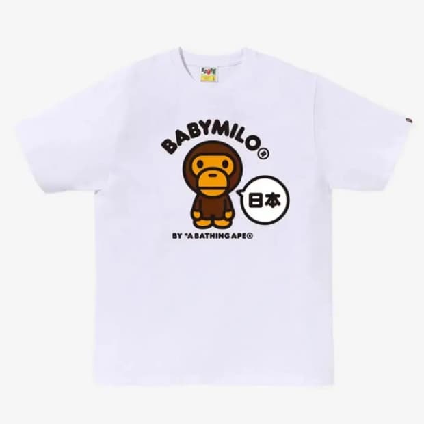 베이프 베이비 마일로 티셔츠