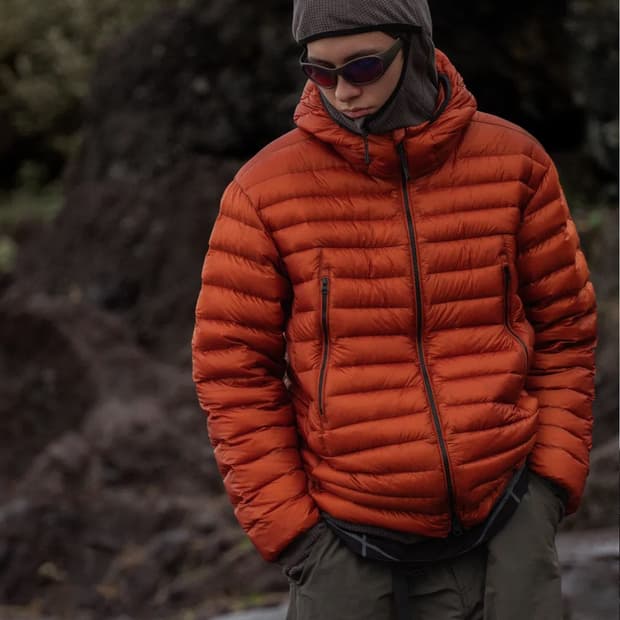 무탠다드 시티레저 시어립스탑경량패딩 