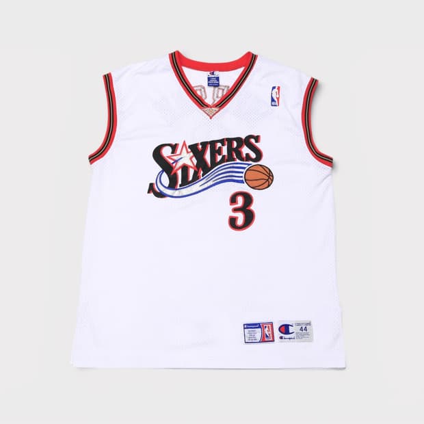 [L] 00's NBA 챔피온 세븐티 식서스 아이버슨 스윙맨 져지