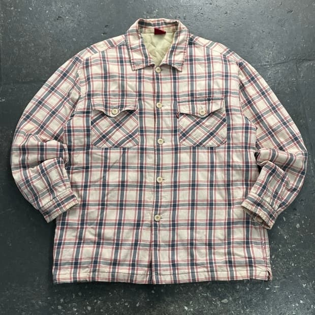 105 리바이스 레드탭 누빔 폴란넬 셔츠 