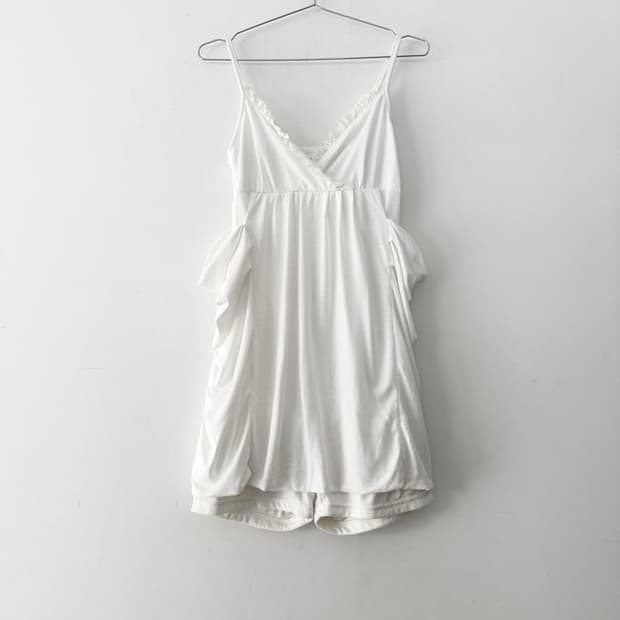 Drape camisole body suit