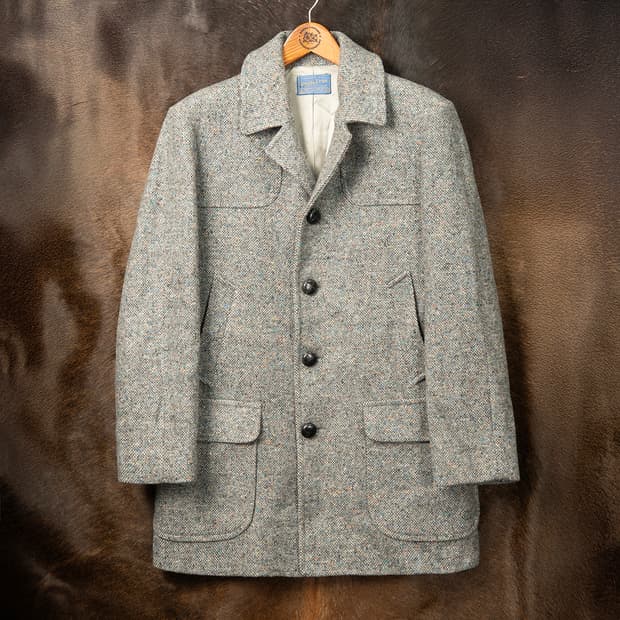 [42] 60s PENDLETON 펜들턴 USA 울 하프코트 