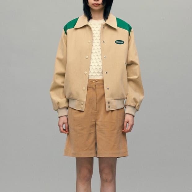 시엔느 바시티 자켓 s