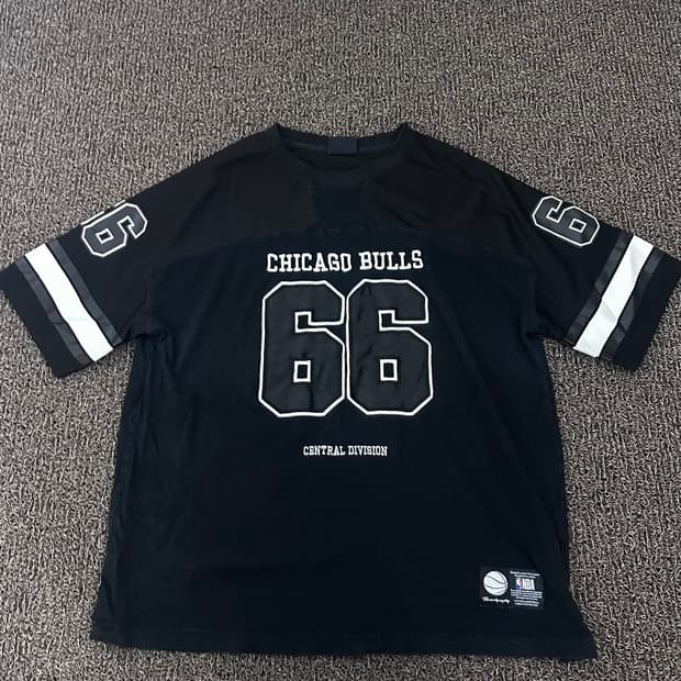 NBA 엔비에이 시카고 불스 반팔티셔츠 블랙 XL