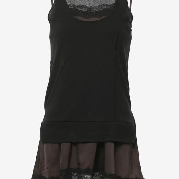 플레어업 2-Layered Lace Dress
