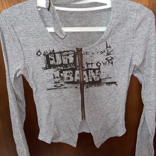 빈티지 초커 투웨이 집업