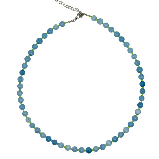 Airy lime necklace