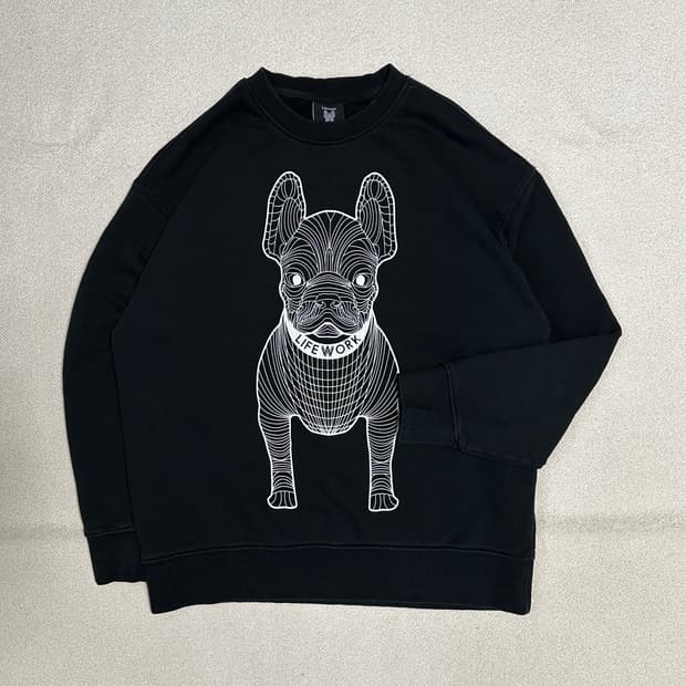 라이프워크 라독 빅로고 맨투맨