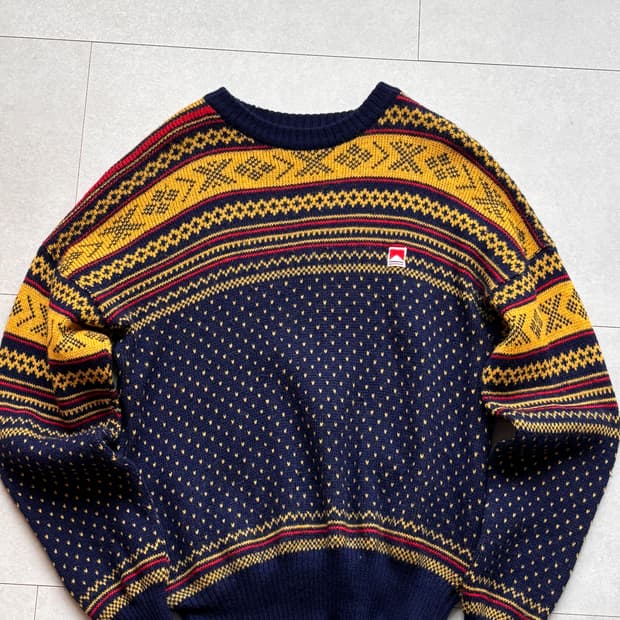 F1 x Marlboro 빈티지 80s 니트