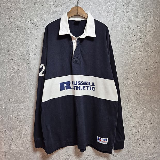  Russell PRO Cotton 러셀 프로코튼 럭비 셔츠