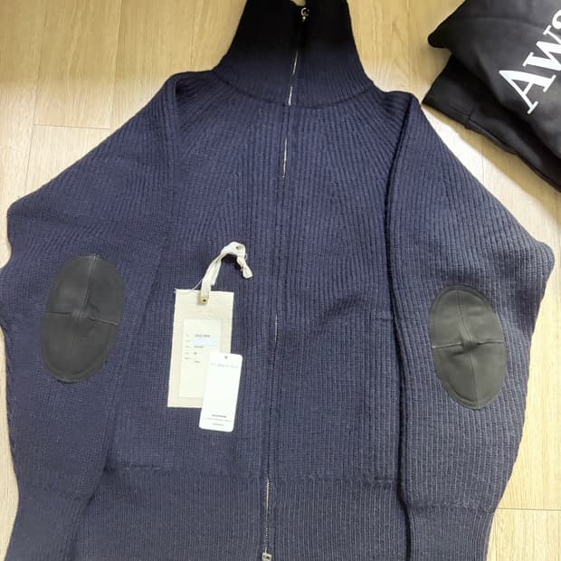 Old joe 올드조 얀 니트 집업