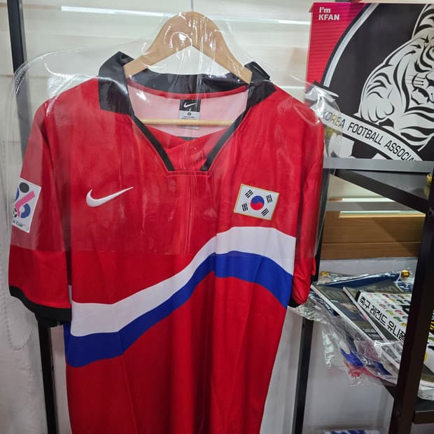 96/98 대한민국 국가대표 축구 복원유니폼 (유상철마킹)