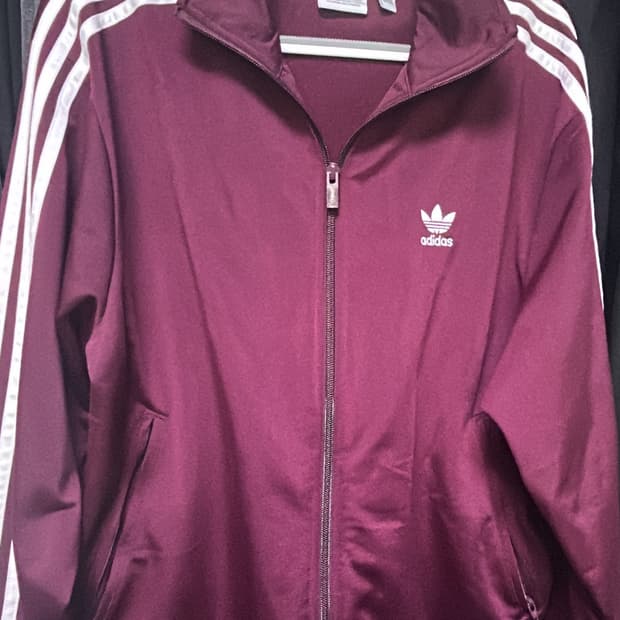 아디다스 버건디 져지